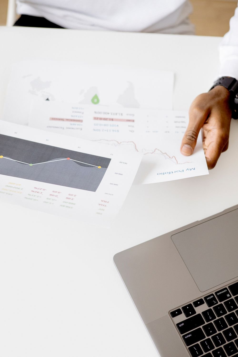 Organização de documentos e resultados para entrega